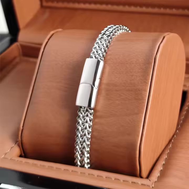 Pulsera De Cadena Dorada Para Hombres Y Mujeres Enlace Cubano De Acero Inoxidable Joyería De Muñeca Tendencia Hip Hop Regalo Nuevo 2023 - 1