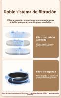 ROJECO Fuente De Agua Para Gatos Y Perros En Acero Inoxidable 3.2L Dispensador Automático De Agua Para Mascotas Accesorios Para Animales - details 6