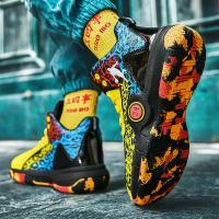 Zapatos De Baloncesto Para Hombres De Alta Calidad Antideslizantes Y Transpirables Zapatillas De Moda Para Mujeres Y Niños Deportivas De Entrenamiento Al Aire Libre Con Suela De Goma Talla Verdadera - details 19