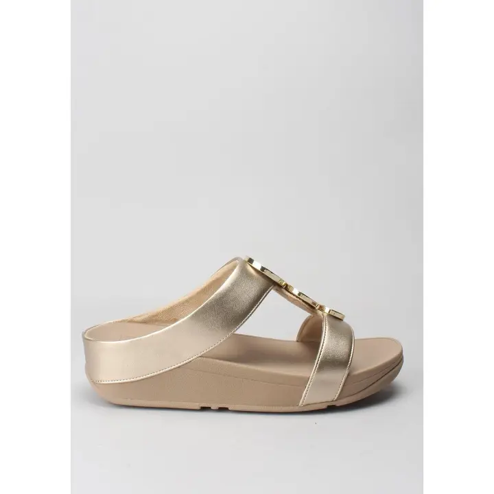 halo bead-circle metallic latte beige FITFLOP - 1
