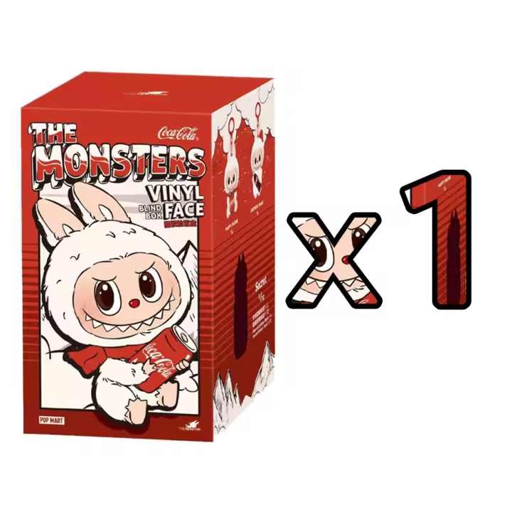POP MART Labubu Serie the MONSTERS COCA-COLA Vínculo Caja Misteriosa De Vinilo Caja Sorpresa Para Regalo De Día De Piadoso Juguete Unisex - 1