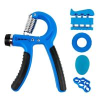 Juego De Ejercitadores De Mano Ajustable Para Gimnasio Y Fitness Entrenamiento De Fuerza En Dedos Y Antebrazo Recuperación Muscular Gripper Exerciser Trainer Balón Descompresión Unisex - details 3