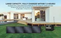 Panel Solar Portátil Plegable TALLPOWER TP200 200W, Cargador Solar de Alta Eficiencia con Paneles ETFE, 24% de Eficiencia de Conversión Energética, Salida Máxima de 200W, Voltaje Estable de 18V, Ideal para Aventura y Energía de Respaldo - details 0