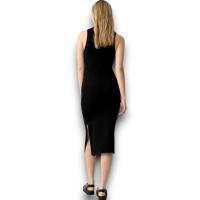 Vestido Halia Negro Tiffosi - Malla Fina y Diseño Recto La Mujer Barbuda - details 2