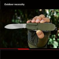 Juego De Utensilios De Acero Inoxidable 7 En 1 Multifuncional Para Actividades Al Aire Libre Ideal Para Picnics Camping Senderismo Y Viajes - details 2