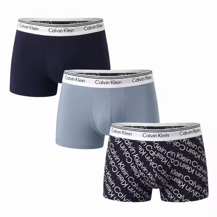 Calvin Klein-Pack 3 Bóxers Hombre de Algodón Low Rise Trunks NP2765A - 1