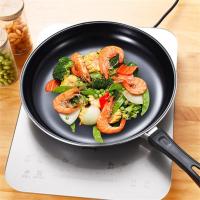 Sartén Para Huevos Y Tortitas Antideslizante No Adhiere Tamaño 20/25/30CM Cocina Familiar Sartén Para Carne Y Tortillas Utensilio De Cocina Negro - details 0