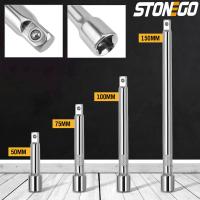 SET DE 4 Piezas STONEGO Barra De Extensión De Destornillador De Acero De Vanadio Cromado Conveniencia En El Trabajo Del Hogar - details 0