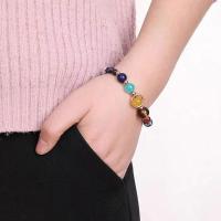 Pulsera de piedra de lava natural con cuentas de 8 mm, pulsera de ansiedad, pulsera de cuentas de yoga, pulsera de cristal para mujeres y hombres - details 4