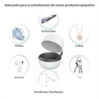 Caja De Desinfección Portátil Para Chupetes Sarmocare Recargable Desinfecta En 180 Segundos Material ABS USB - details 2