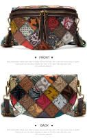 Bolso De Hombro Mini Para Mujer De Cuero Genuino WESTAL Bolsos Mensajeros Pequeños Estilo Vintage Con Cierre De Cremallera - details 19
