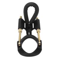 Soporte de masaje masculino Kit DE TRABAJO Eficaz Ajustable Hombres Soporte de pene Camilla Oro Negro - details 1