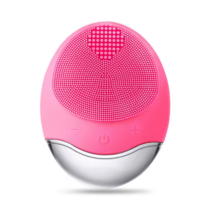 Cepillo limpiador facial con vibración sónica - 1