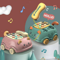 Telefono Musical Para Bebés Juguete Educativo De Iluminación Y Sonido Máquina De Historias Y Clima Para Niños Infantes 0-12 Meses Regalo Montessori - details 0