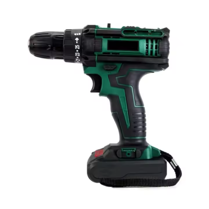 45Nm Taladro de impacto inalámbrico, 21V destornillador eléctrico, 1800RPM taladro percutor eléctrico, Mini taladro manual inalámbrico, herramientas eléctricas con batería de iones de litio - 1
