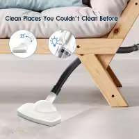 Aspirador Escoba Inalámbrico Sin Bolsa 12000Pa Con Luz Frontal LED Batería 6000mAh Autonomía 30 min Carga 4-5h - details 3