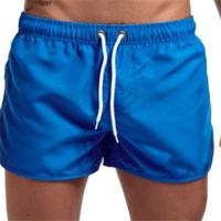 Pantalones De Baño Hombre Verano 2024 Moda Surf Low Waist Transpirables Para Playa Material Poliéster Monotono - details 13