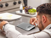 Báscula de Cocina Digital HK105 - Acero Inoxidable - 5 KG - Pantalla LCD - Función Tara | Boston Tech - details 6