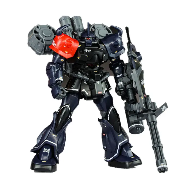 Modelo De Asamblea Star Hg 1/144 Ms-07b-3 Gouf Color Nocturno Con Bolsa De Vuelo Figura De Acción Plástica Regalo Personalizado Para Jóvenes De 14 Años O Más - 1