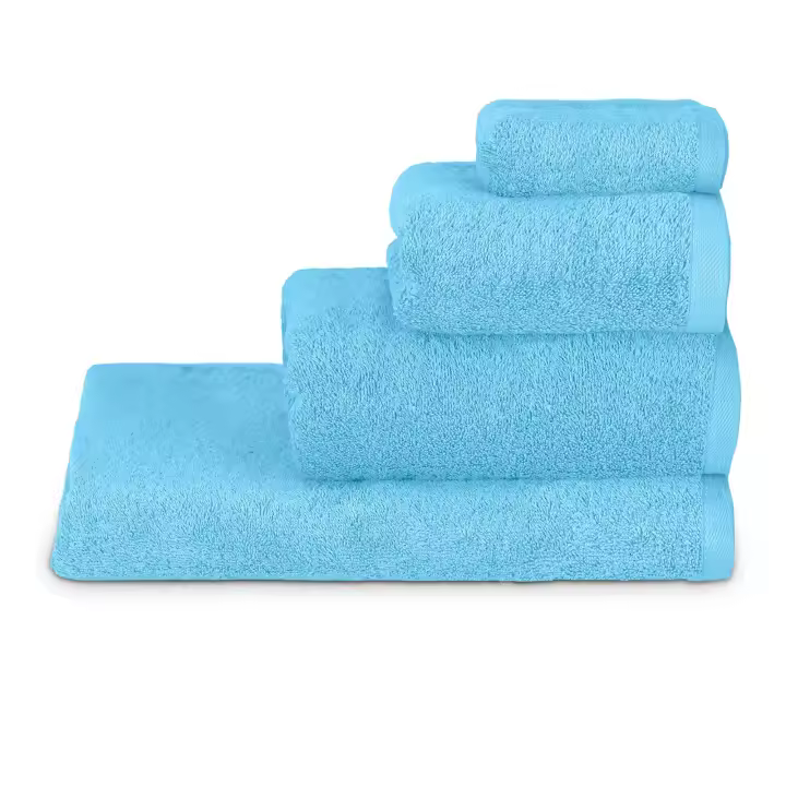 juego de toallas 100%algodon 500gsm-,Color Liso,Suave, Absorbente - 1