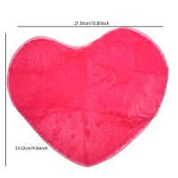Alfombra De Pluma Para Sala De Estar Y Dormitorio En Forma De Corazón Alfombra De Acogida Para Nueva Casa Textil Grueso Diseño Moderno Para Hogar Y Hotel - details 30