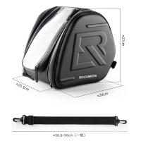 Bolsa De Tanque Impermeable Para Motocicleta DVLTS EVA Hardshell Para Yamaha XMAX 125 250 300 400 NMAX 125 155 160 TMAX 500 560 - details 2