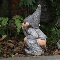 Estatua De Hombre De Piedra En El Jardín Decoración De Pato Riendo Resina Artículos Para El Hogar Y Jardín Decoración Del Patio - details 3