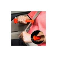 1 Kit Emergence Coche with 2 Silbate, Martillo de Emergencia, para Romper La Ventana, Cortar El Cinturón 2 PCs Martillo Rompe Cristales Coche y Cortador de Cinturón de Seguridad, 2EN - details 2