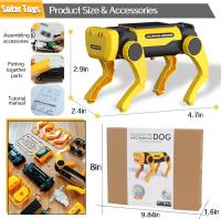 Juguetes de Perros robot, juguetes de robots Solares para niños, juguetes científicos Educativos, kits de robots Educativos y de Apendizaje de bricolaje, Regalos de Fiestas - details 4