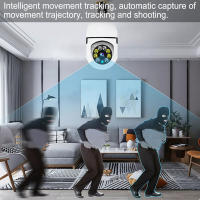 Cámara Inteligente HD 1080P E27 Bombilla WIFI Con Visión Nocturna Audio Bidireccional Seguimiento Humano Para Seguridad Doméstica Y Exterior - details 19