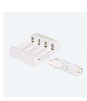 GP ReCyko Cargador de pilas GP (USB) B421 4-espacios NiMH con 4 x AA 2,100mAh - details 0