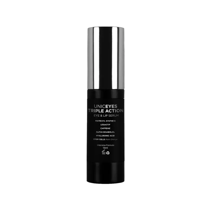 UNICSKIN - UNICEYES TRIPLE ACTION Crema para el Contorno de Ojos y Labios de Triple Acción con Ácido Hialurónico - 1
