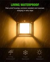 Luz De Pared Solar De Tungsteno Con Sensor De Movimiento IP65 Impermeable LED Para Patio Pared Del Porche Granero Garage - details 8