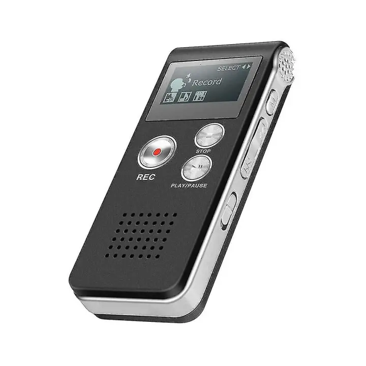 Paranormal Equipment Grabadora Digital Evp Activada Por Voz Usb Us 8gb (Negro)  iWi - 1