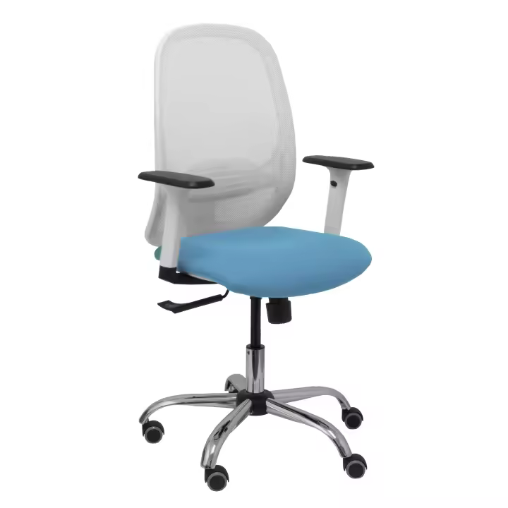 Silla de Oficina Ergonómica Piqueras Y Crespo con Brazos Regulables y Refuerzo Lumbar Regulable - 1
