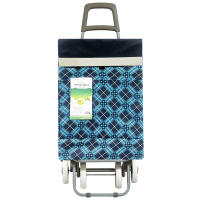 Mi Carros Carrito de Compra Plegable [Carro Carrito] , Resistente, Plegable, con 4 Ruedas Resistentes, para la Compra de Alimentos, Capacidad de Carga 30 Litros - details 3
