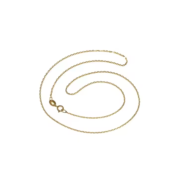 Cadena oro 18k 40cm. forzada - 1