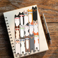 Marcadores De Libros Kawaii Gatos 30PCS Arte De Calle Para Niñas Decoración De Skateboard Y Club De Lectura Irregular Para Estudiantes - details 2