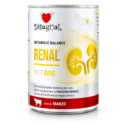 Disugual Perros Renal con Carne de Res 400 gr - 1