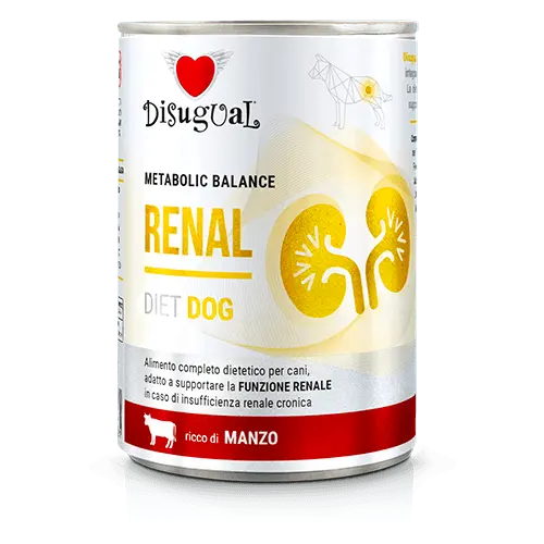 Disugual Perros Renal con Carne de Res 400 gr - 1