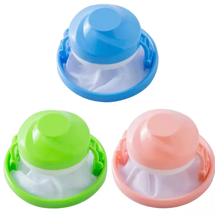 Bola De Limpieza Para Máquina De Lavar Filtro De Pelos De Animales Herramienta De Captura De Residuos Reutilizable Para Lavandería - 1