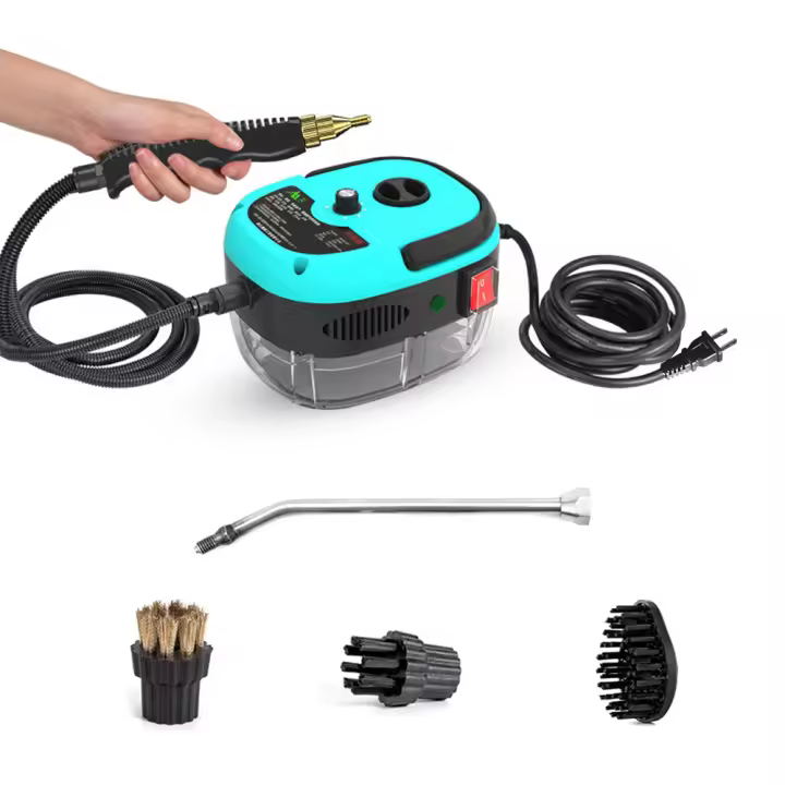 Limpieza a vapor de High Temperature y alta presión de 2500 W, máquina de Limpieza de aceite de Campina de cocina de aire acondicionado doméstico, ajuste de temperatura de Cuatro velidades, adecuado para Voltaje Europeo - 1