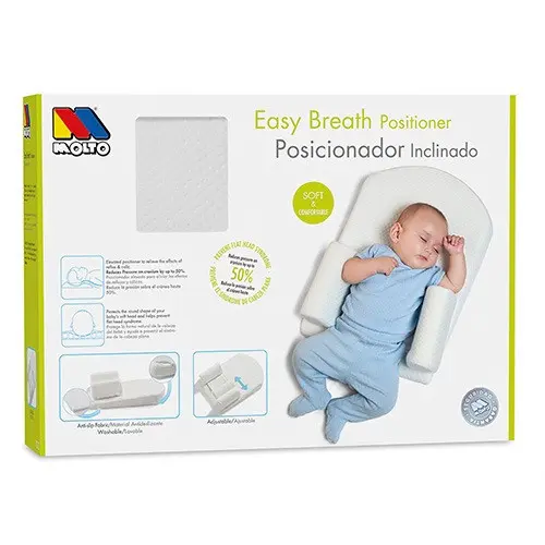 MOLTO Cuña antireflujo para bebé Easy Breath con MEMORY FOAM - 1