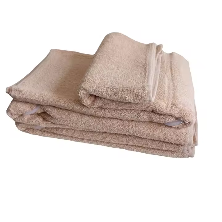 Toalla de Baño, Ducha, 70 por 140, 100% Algodón, Suave, Beige, Azul, Marrón, Negros - 1