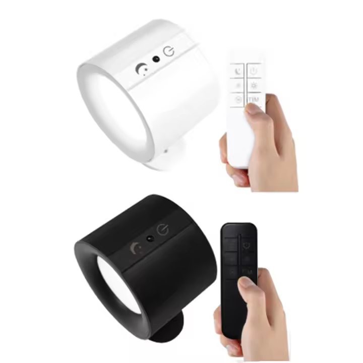 Lámpara De Noche LED Recargable Con Control Táctil Y Remoto Luz Magnética Para Dormitorio Y Sala De Estar Decoración De Pared Luz De Lectura - 1