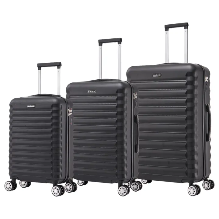 Conjunto de Maletas de Viaje Elegantes: Carcasa Ligera de ABS, Cerradura Numérica, 4 Ruedas Giratorias 360°, Asa Telescópica de Aluminio  Juego de Maletas    Set Trolley Maleta Cabina (6990 M008 8001 8002 8008 6020 D7) - 1