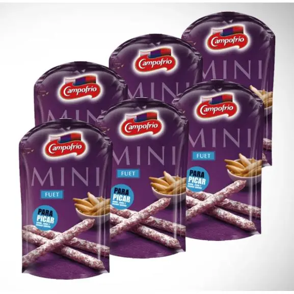 FUET MINI STICK CAMPOFRIO 50 G x6 (total 0.3kg) - 1