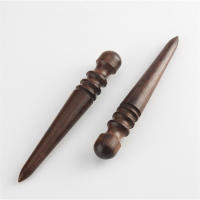 Palo De Madera Para Pulir Cuero Herramienta De Bordes De Cuero DIY Para Manualidades Y Costura Herramienta De Polimento De Cuero De Sándalo - details 6
