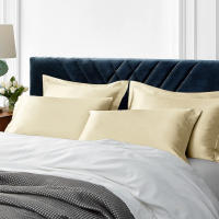2 Pack Fundas De Almohada De 20"x26"/30" Poliéster Seda Respirable Con Cierre Envolvente Para Cabello Y Piel Regalo Para Mujeres Y Niñas - details 8