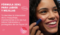 LIPOSAN Pack ahorro Lip&Ckeek Caring Beauty para Labios y Mejillas - Contiene colores rosa, nude y rojo - details 1
